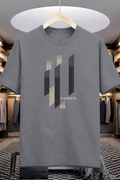 Magneto Premium Oversized Grey T-Shirt – Minimalist Graphic Design