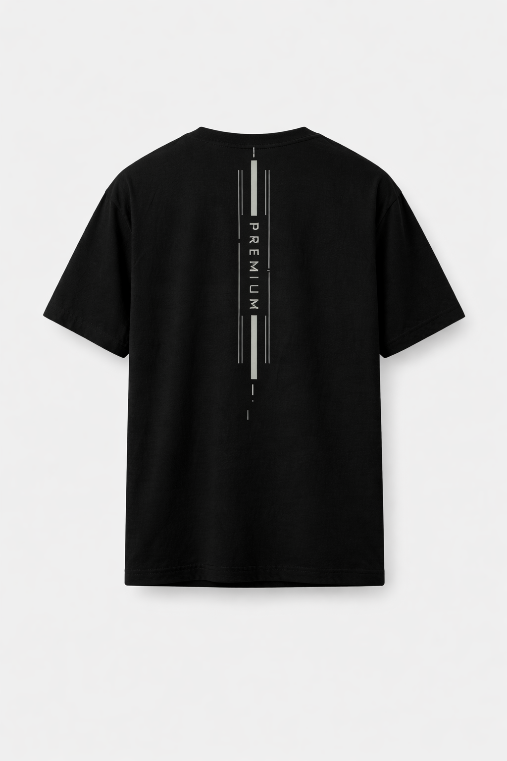 Premium Black & Grey Oversized T-Shirt & Cargo Jogger Set