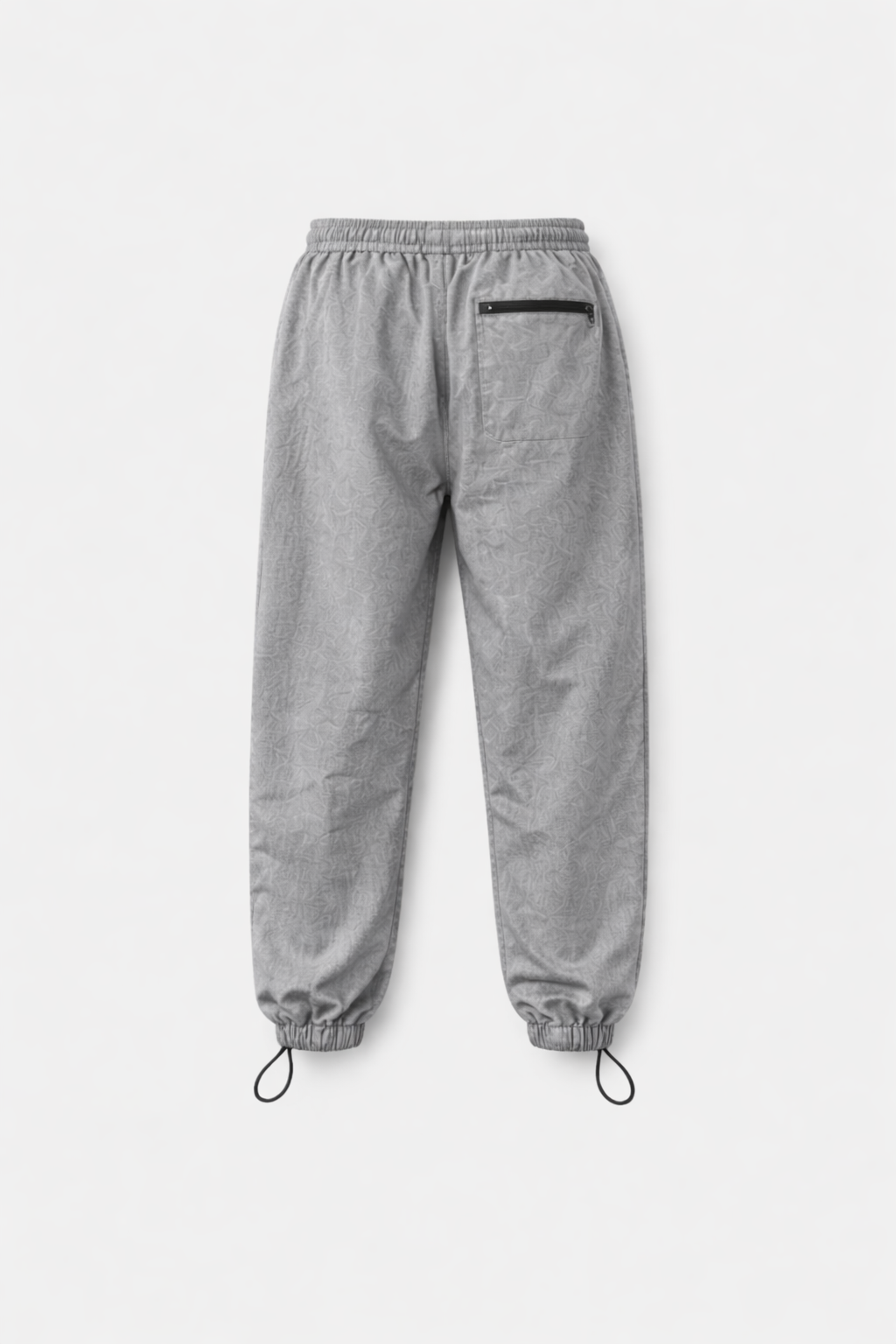 Premium Black & Grey Oversized T-Shirt & Cargo Jogger Set